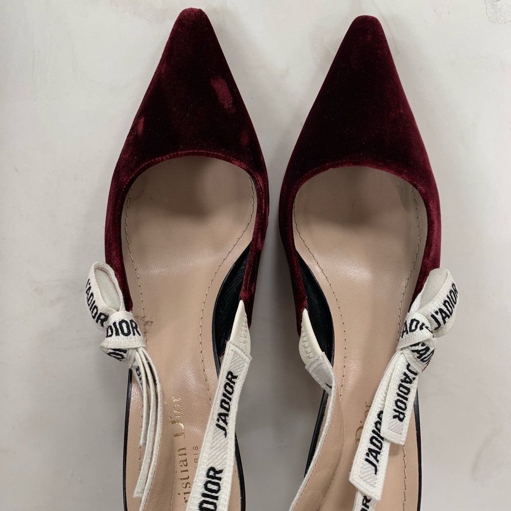 CHRISTIAN DIOR J'ADIOR Slingbacks Pumps Shoes 41